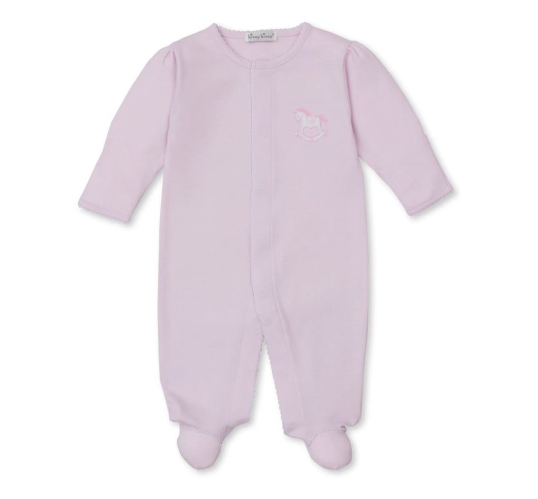 Kissy Kissy Pink Rocking Horse Babygrow