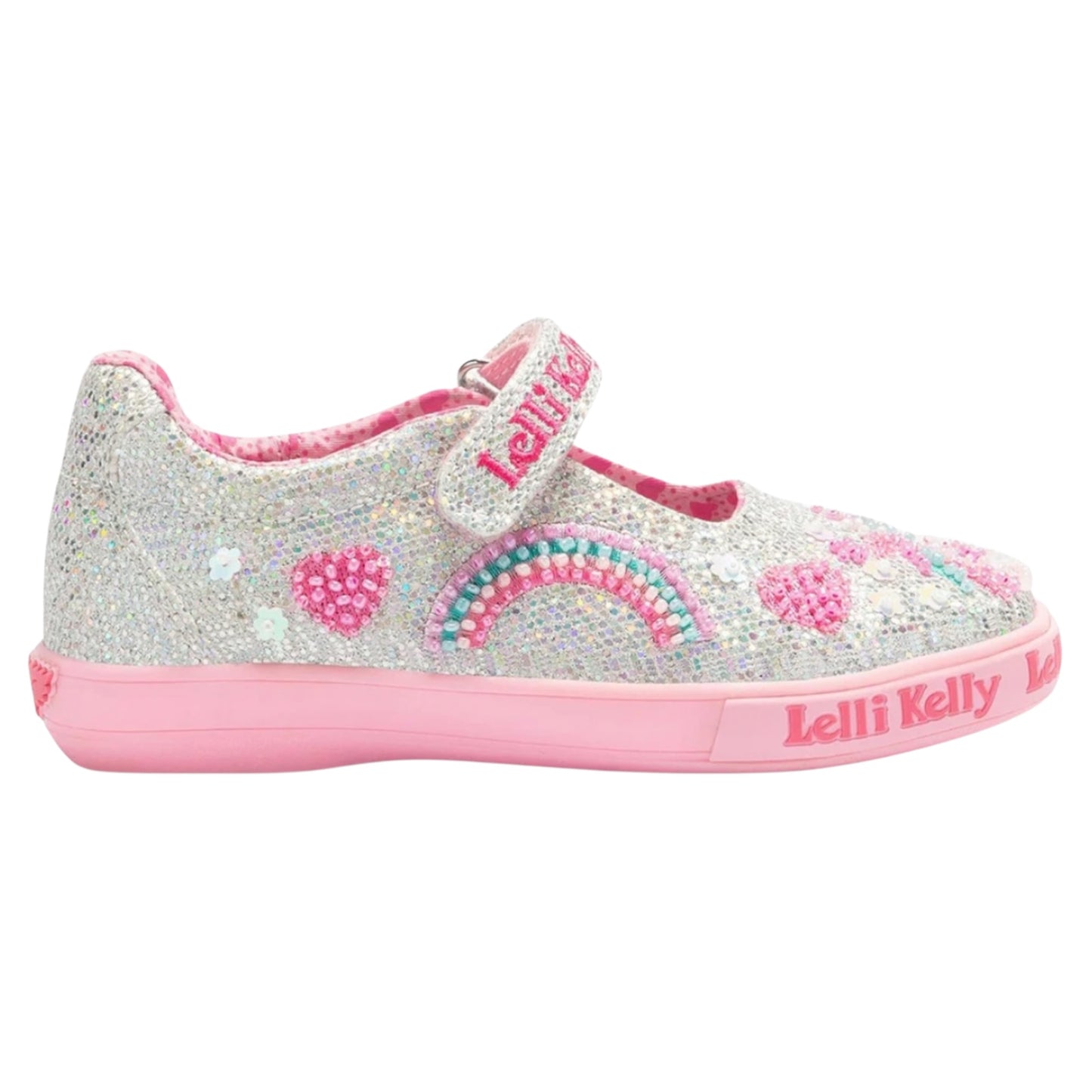 Lelli Kelly Luce Silver Unicorn Shoes