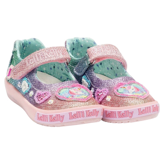 Lelli Kelly Unicorn Glitter Shoes