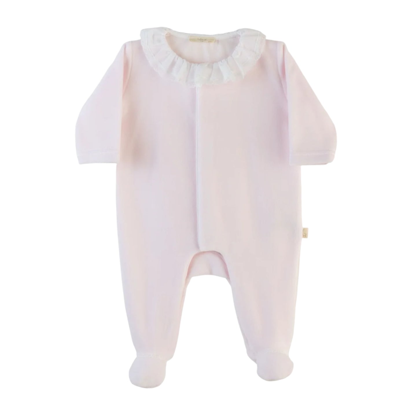 Baby Gi 2pc Pink Frill Collar Babygrow & Jacket