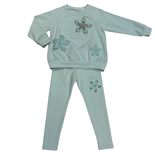 Daga Ice Blue 2pc Leggings Set