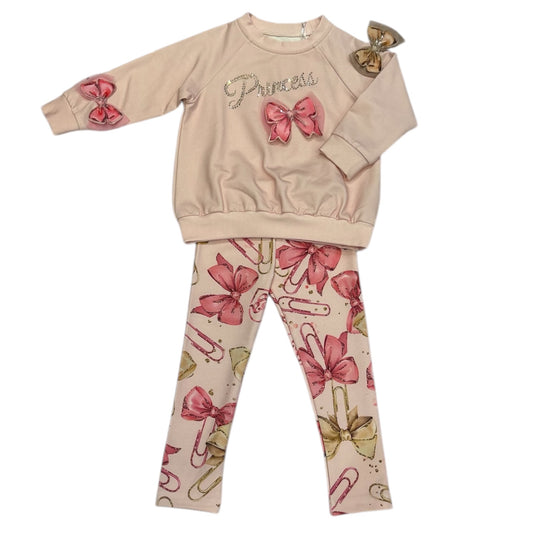 Daga Pink 2pc Princess Leggings Set