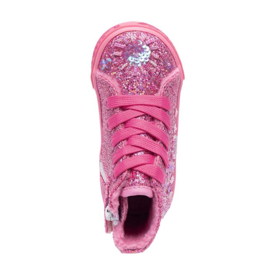 Lelli Kelly Baby Dafne Dark Pink High-Top Trainer