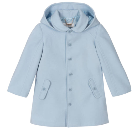 Sarah Louise Blue Dress Coat