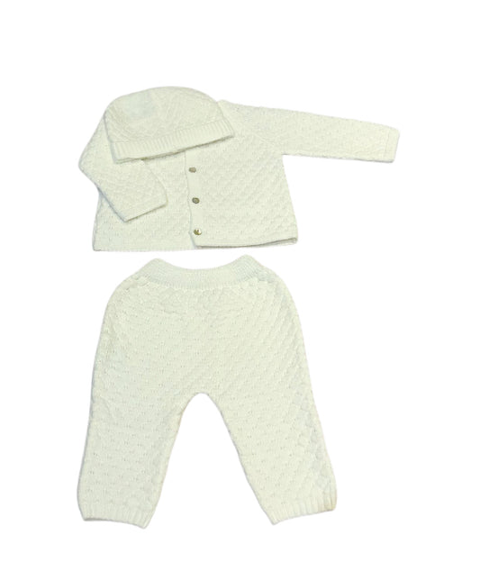 Martin Aranda Ivory 3pc Outfit