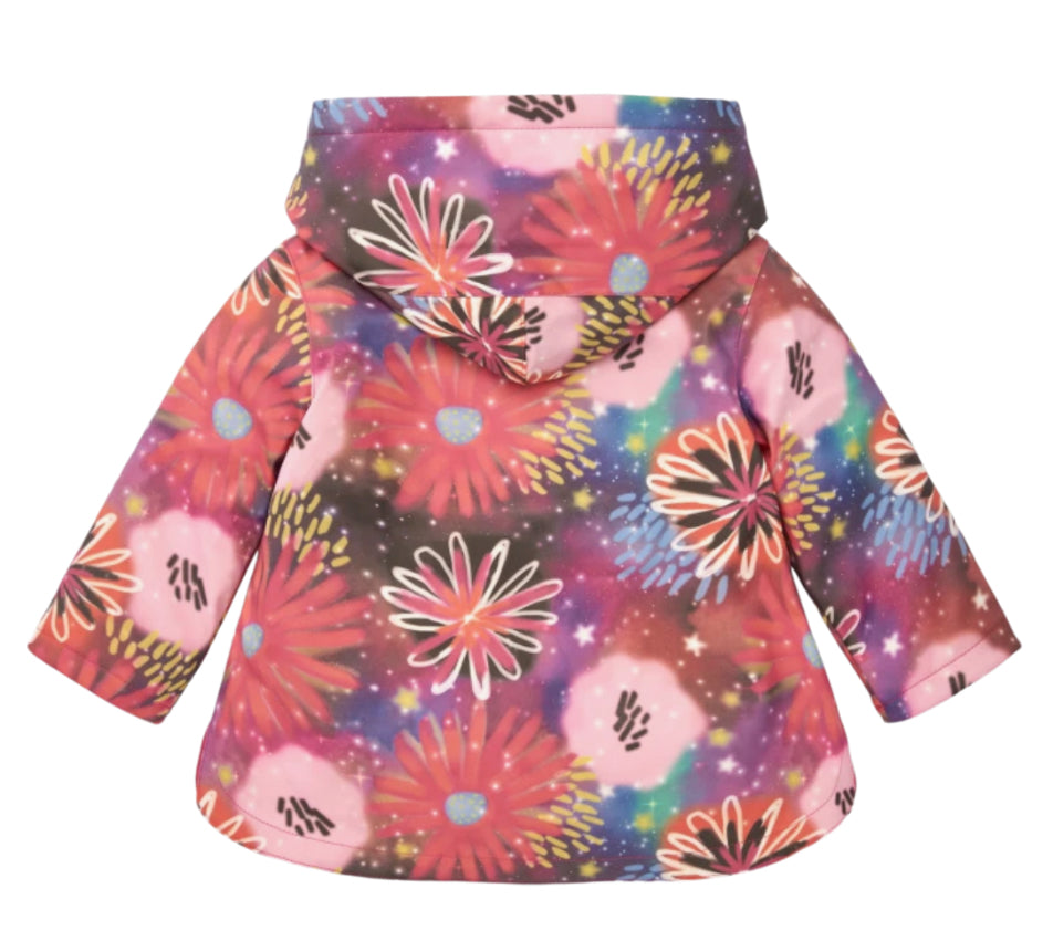 Tuc Tuc Floral Rain Coat