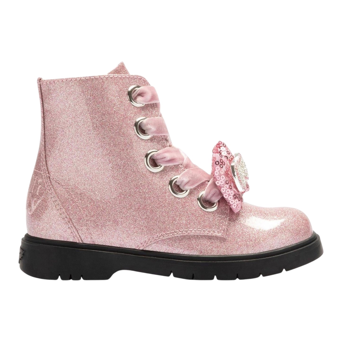 Lelli Kelly Pink Glitter Bow Boots