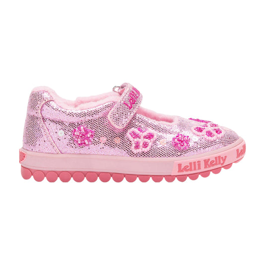 Lelli Kelly Taylor Pink Beaded Canvas Shoes
