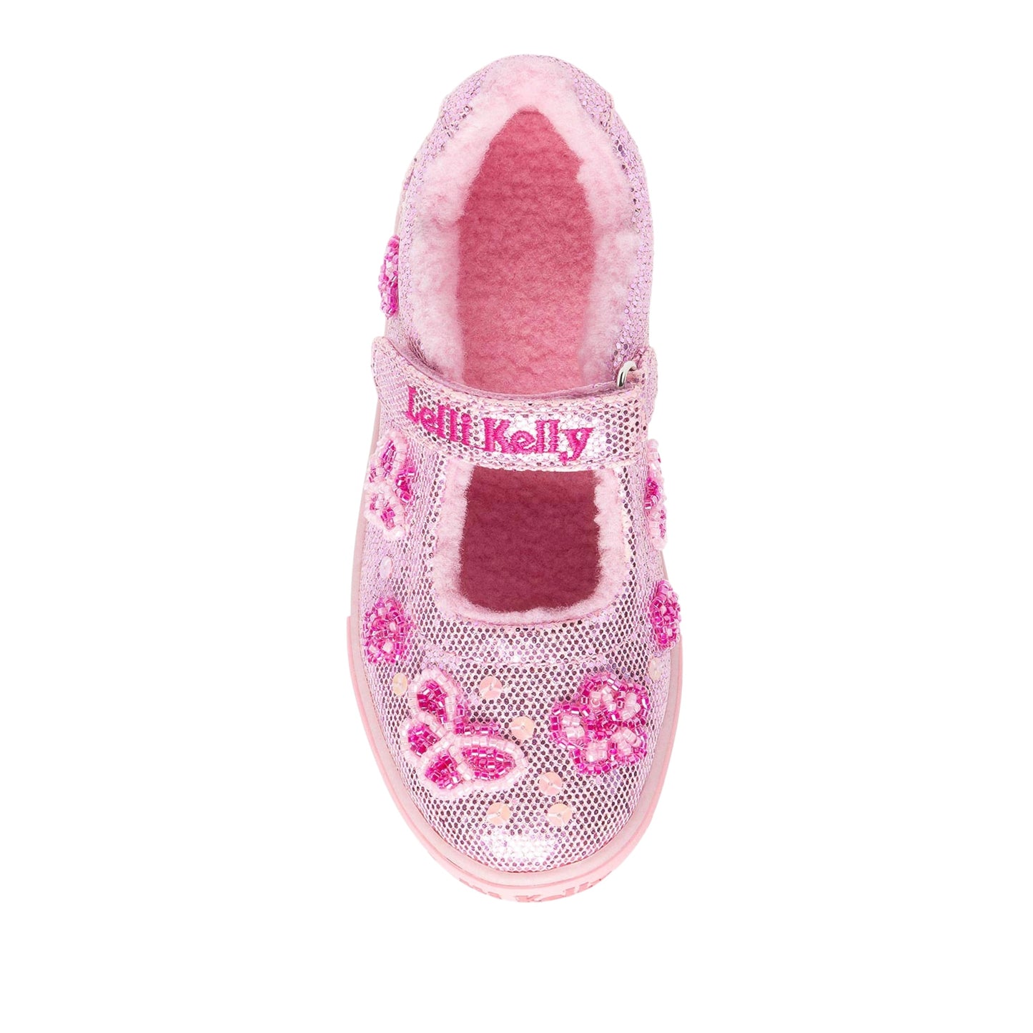 Lelli Kelly Taylor Pink Beaded Canvas Shoes
