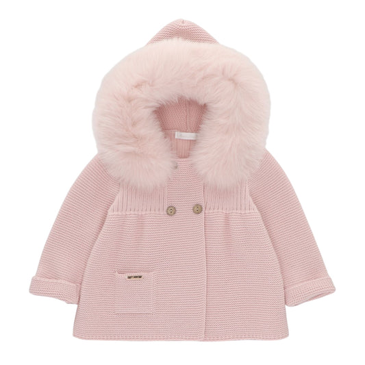 Martin Aranda Pink Knit Coat