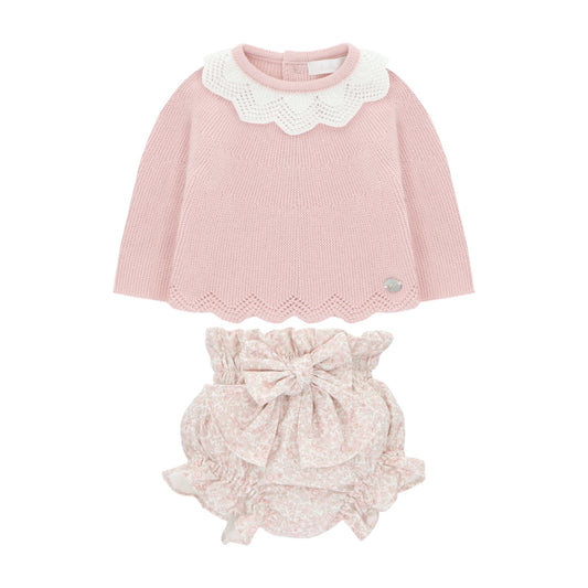 Martin Aranda 2pc Vintage Rose Jam Pants Set