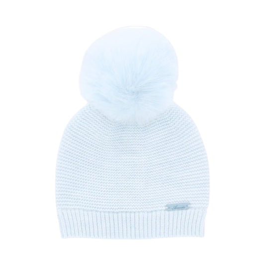 Martin Aranda Blue Pom Hat
