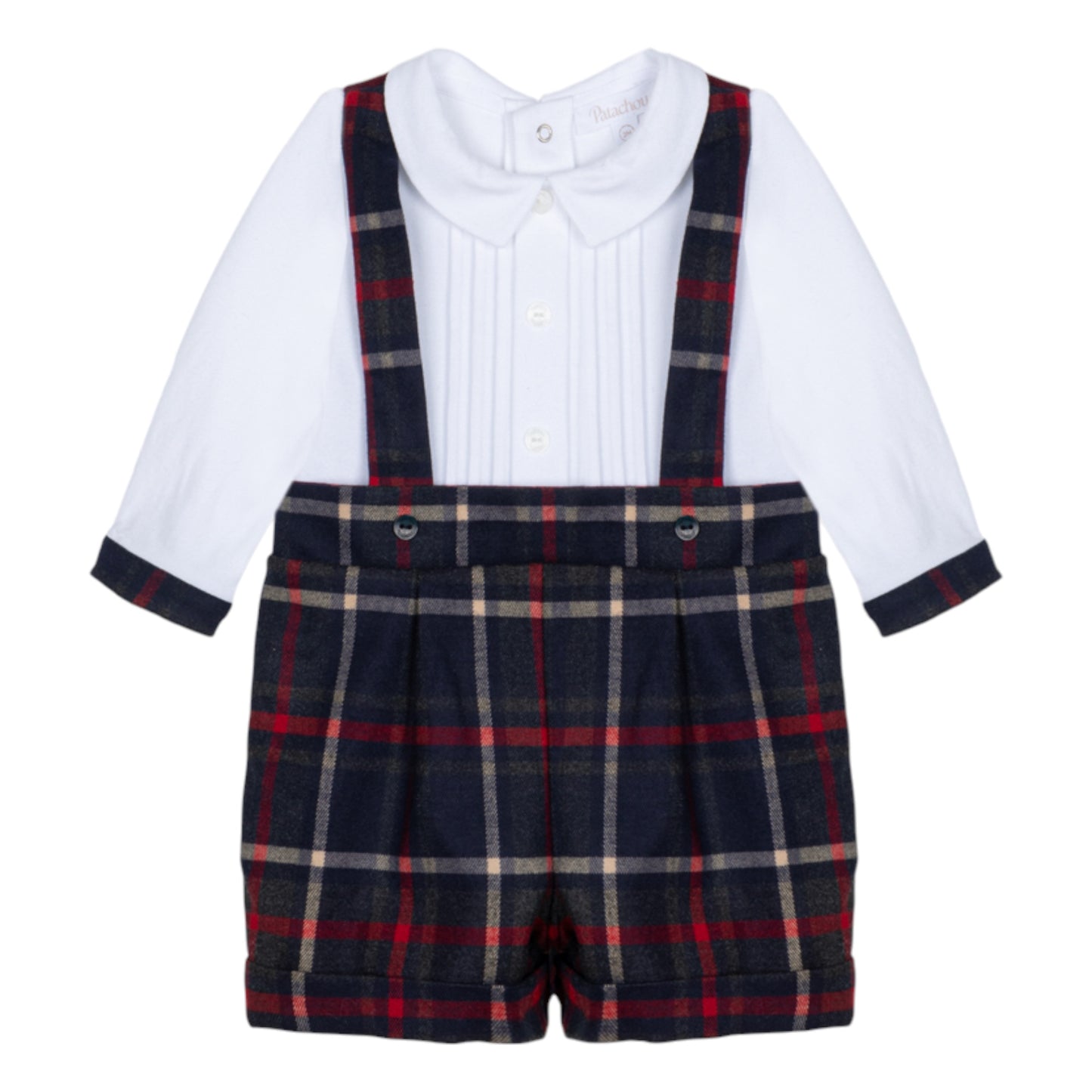 Patachou Tartan Romper
