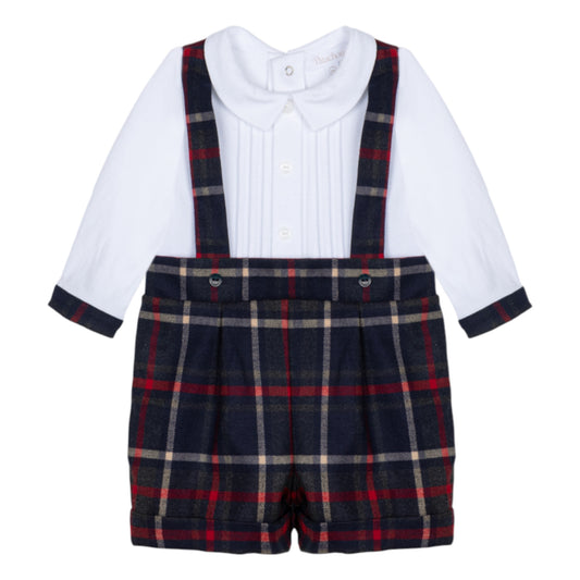 Patachou Tartan Romper