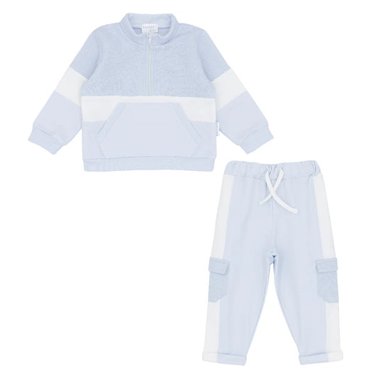 Pastels & Co Aston 2pc Textured Tracksuit