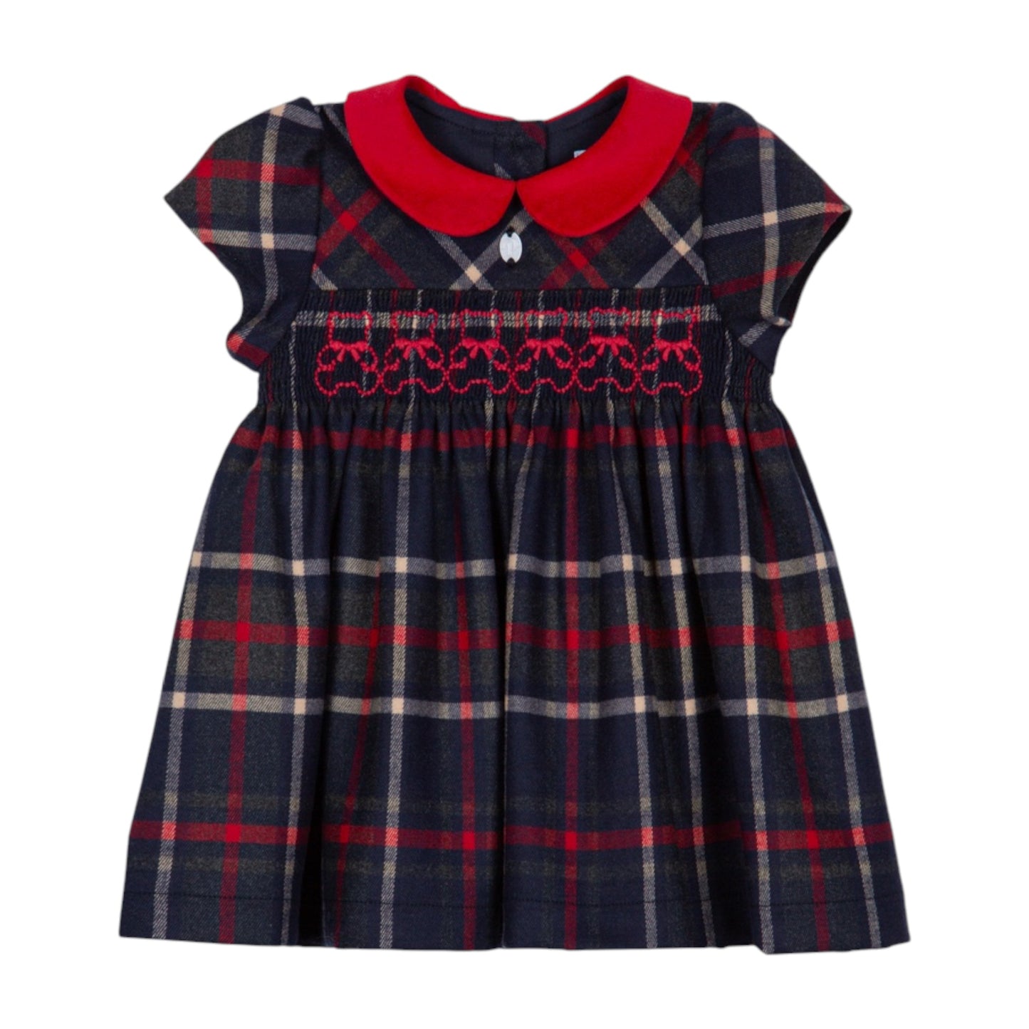 Patachou Tartan Teddy Dress