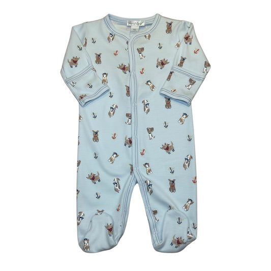Kissy Kissy Blue Dog Babygrow