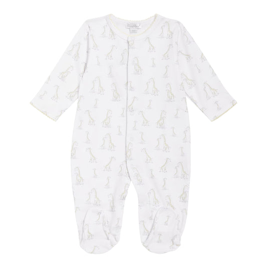 Kissy Kissy White Giraffe Babygrow