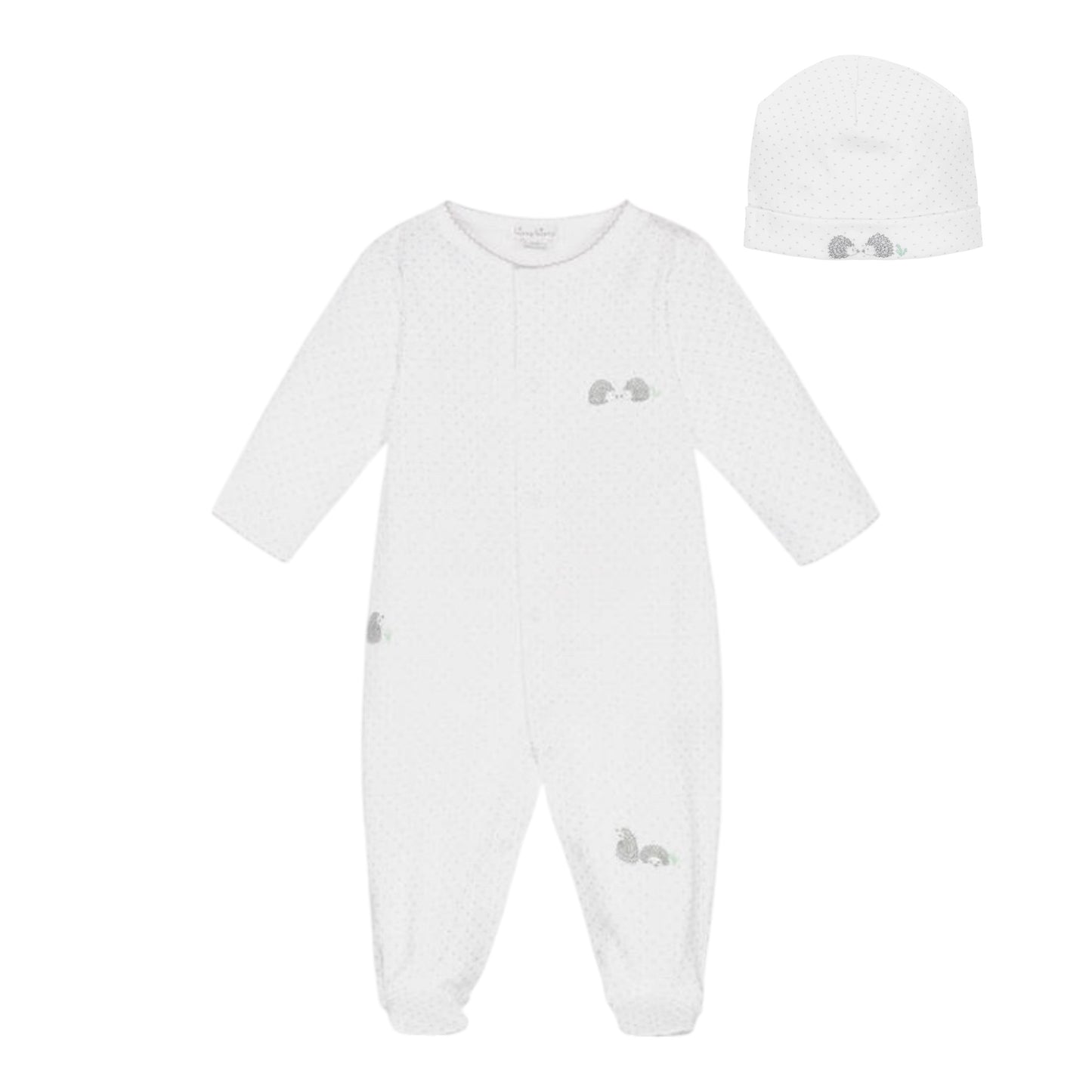 Kissy Kissy Hedgehog 2pc Babygrow & Hat Set